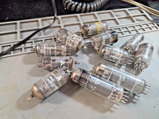 COMPLETE SET OF TUBES UNTESTED FOR LAFAYETTE COMSTAT 25B BASE STATION CB RADIO