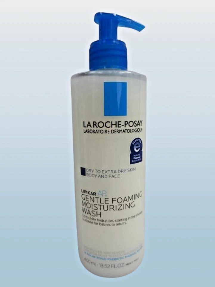 LA ROCHE POSAY LIPIKAR AP+ GENTLE FOAMING MOISTURIZING WASH 13.52 OZ NWOB 3PCS - Image 2 of 4