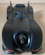 Hot Wheels 1989 Movie Batmobile 1/18 Toy Car - Matte Black (B6046)
