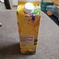 Bath  Body Works Gentle Clean Foaming Hand Soap Refill 32 Fl Oz Kitchen Lemon 