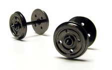 Image of Hornby R8234 14.1mm Disc Wheels - 4 hole (Pack 10)