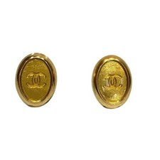 Chanel Coco Mark Earrings Women Gold One Size 663843