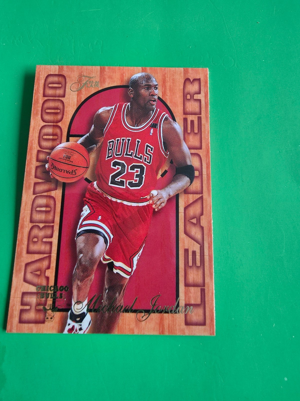 Michael Jordan Hardwood Leader カード Michael Jordan 1995 Fleer #4 