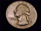 1938-S  Washington Quarter, Fine to Very Fine grade