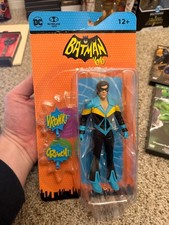 McFarlane DC Retro Batman 66 Nightwing Comic 6 Figure NEW Card Wear