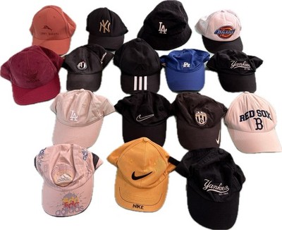 LOT 15+ Hüte Baseballmützen Nike Adidas Yankees Dodgers Juventus