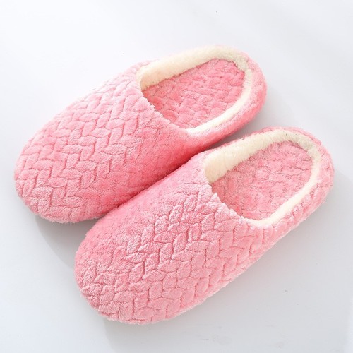 Slippers Sandals Shoes Thongs Plush Solid Casual Flip Flops Home Indoor - Picture 7 of 13