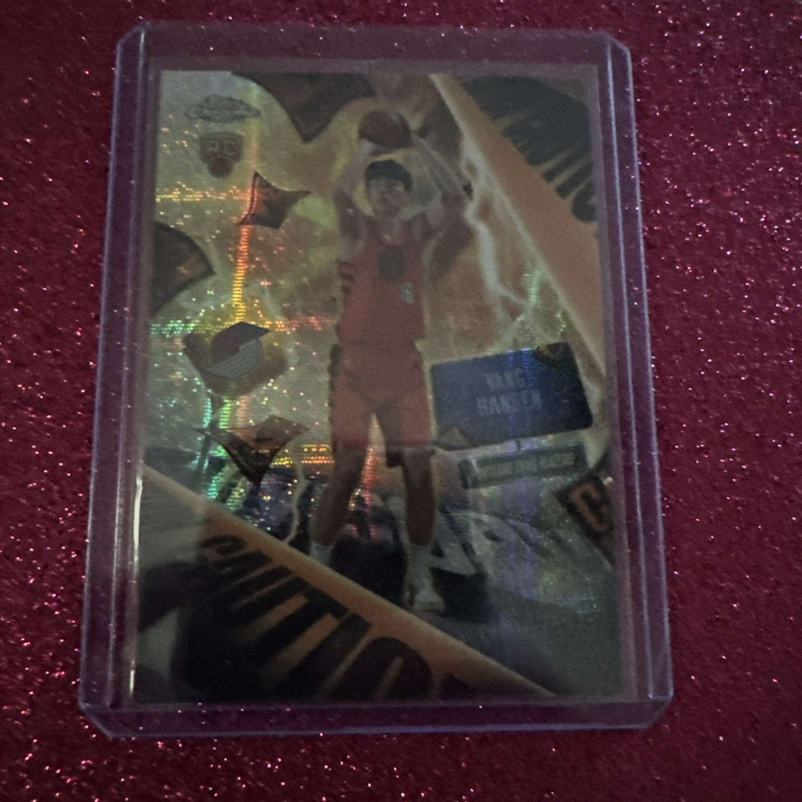 YANG HANSEN 2025-26 Topps Chrome Advisory SSP Insert Refractor ROOKIE RC #AD-20