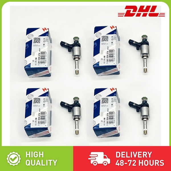 4X Bosch EinspritzdüSe Einspritzventil OEM 06H906036 FüR Audi Seat Skoda VW 2.0T-image