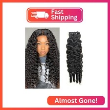 Burmese Curly Bundles Human Hair Curly 20 Inches Water Wave Human Hair Bundles W
