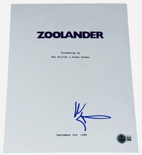 Ben Stiller Signed Autograph Zoolander Full Movie Script Screenplay Beckett BAS