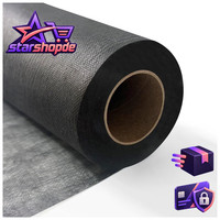 TischläUfer Tischband Schwarz 30Cm X 50M 10G/㎡ FüR Dekoration Tischgestaltung