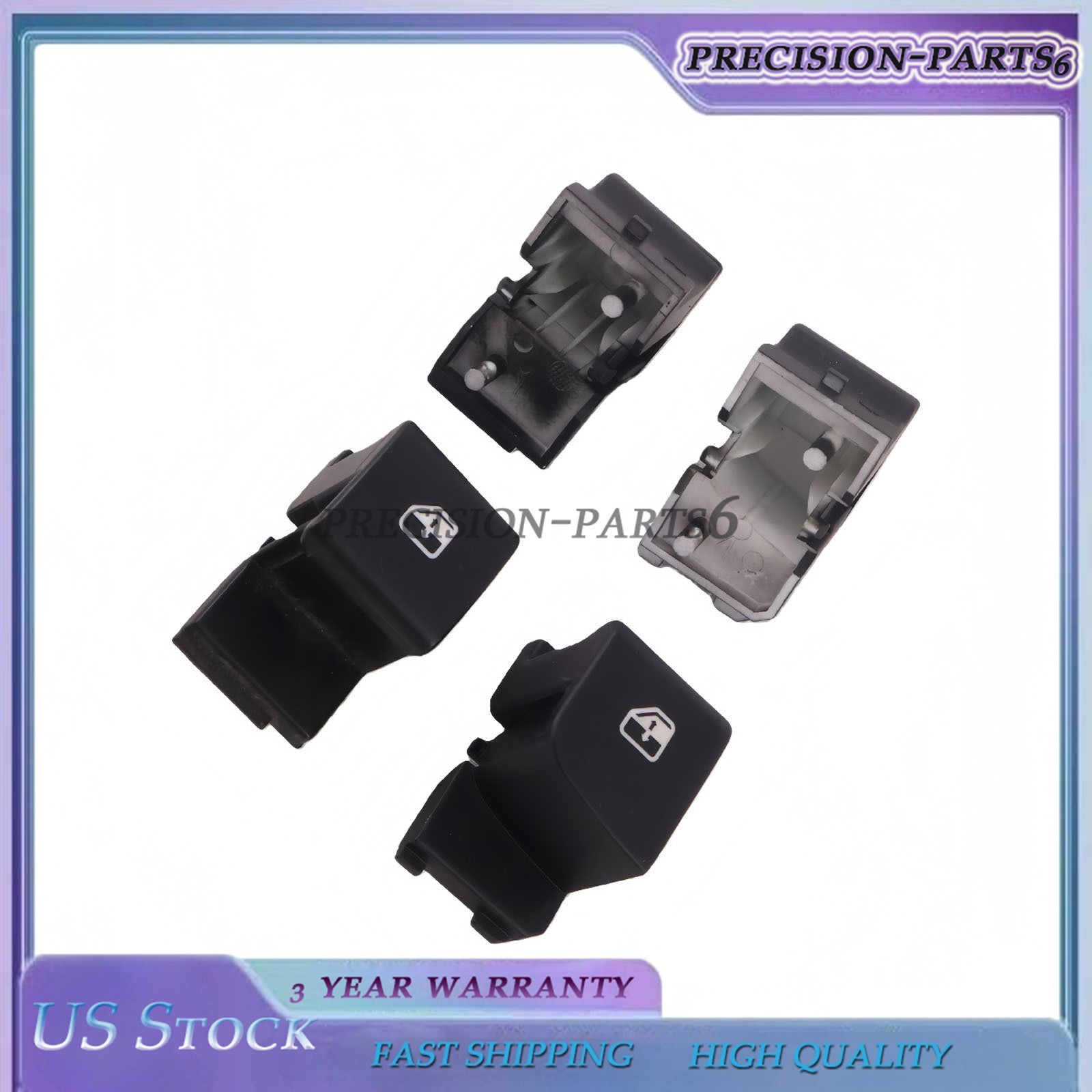 Fit Maserati Quattroporte M139 247993 Left Front Main Window Switch Button Kit