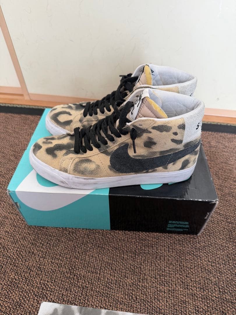 Men 9.0US Sneaker Stussy X Nike Sb Zoom Blazer Mid thumbnail 2