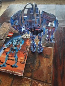 Vintage 2002 LEGO Star Wars Super Battle Droid 8012 Retired Set 