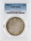 1881-O Morgan Silver Dollar PCGS MS63 S$1 New Orleans Minted No Reserve