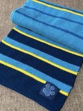Blues Clues Kids Scarf Nickelodeon 49  Striped Multicolor Blue and Yellow
