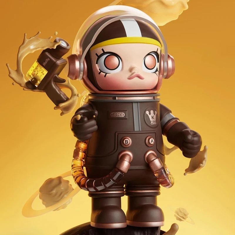 限定レア　モリー×スポンジボブ　kennyswork pop molly ポップ POP MART x Kennyswork Mega Space Molly Series One Confirmed Box