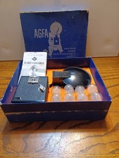 VINTAGE AFGA AMATEUR PRESS PHOTOGRAPHER'S OUTFIT W/CADET FLASH CAMERA