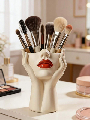 Palm-Shaped Makeup Brush Organizer   Large Capacity Storage Rack