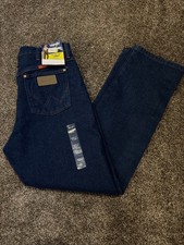 New Wrangler Jeans Womens 9 x 30 Blue Cowboy Cut Natural Rise 14MWZ Slim Irreg