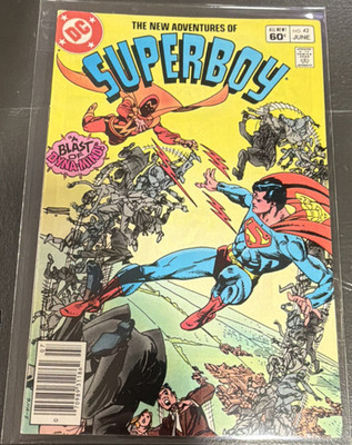 DC Comics The New Adventures of Superboy #42 1983 Newsstand Bronze Age