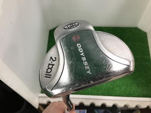 Odyssey White Steel 2 Ball Putter 33 Inches Golf Club