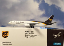 Herpa Wings 1:500  Boeing 757-200F  UPS Airlines  524612-001  Modellairport500