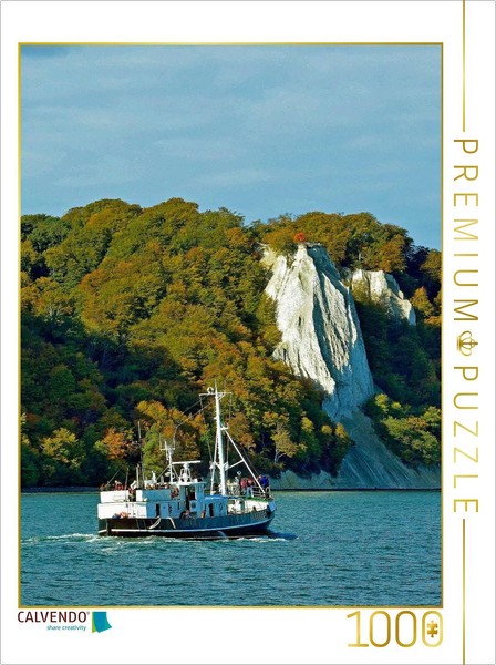 Calvendo Puzzle Bootsausflug Zum Kreidefelsen | 1000 Teile Lege-GrößE 64 × 48 Cm-image