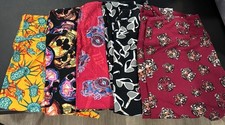 Lularoe Leggings T/C Lot Of 5 -Sunglasses, Tiger, Film, Skulls, Statue Liberty