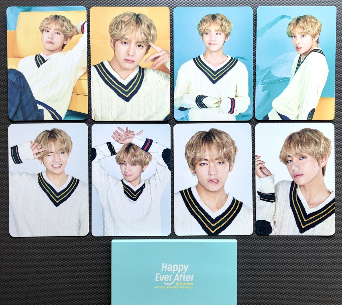 BTS Japan 4th Muster Happy Ever After Mini Photocards V Taehyung