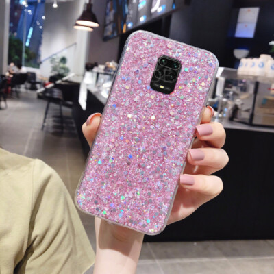 CADORABO Custodia In Silicone TPU Flessibile Cover Con Glitter Scintillanti Custodia Per Cellulare Per Redmi Note 10 Pro Trasparente Con Glitter 136020523 - Foto 11