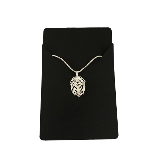 TIBETAN SPANIEL DOG NECKLACE PENDANT WITH 18" SILVER NECKLACE - Picture 2 of 3