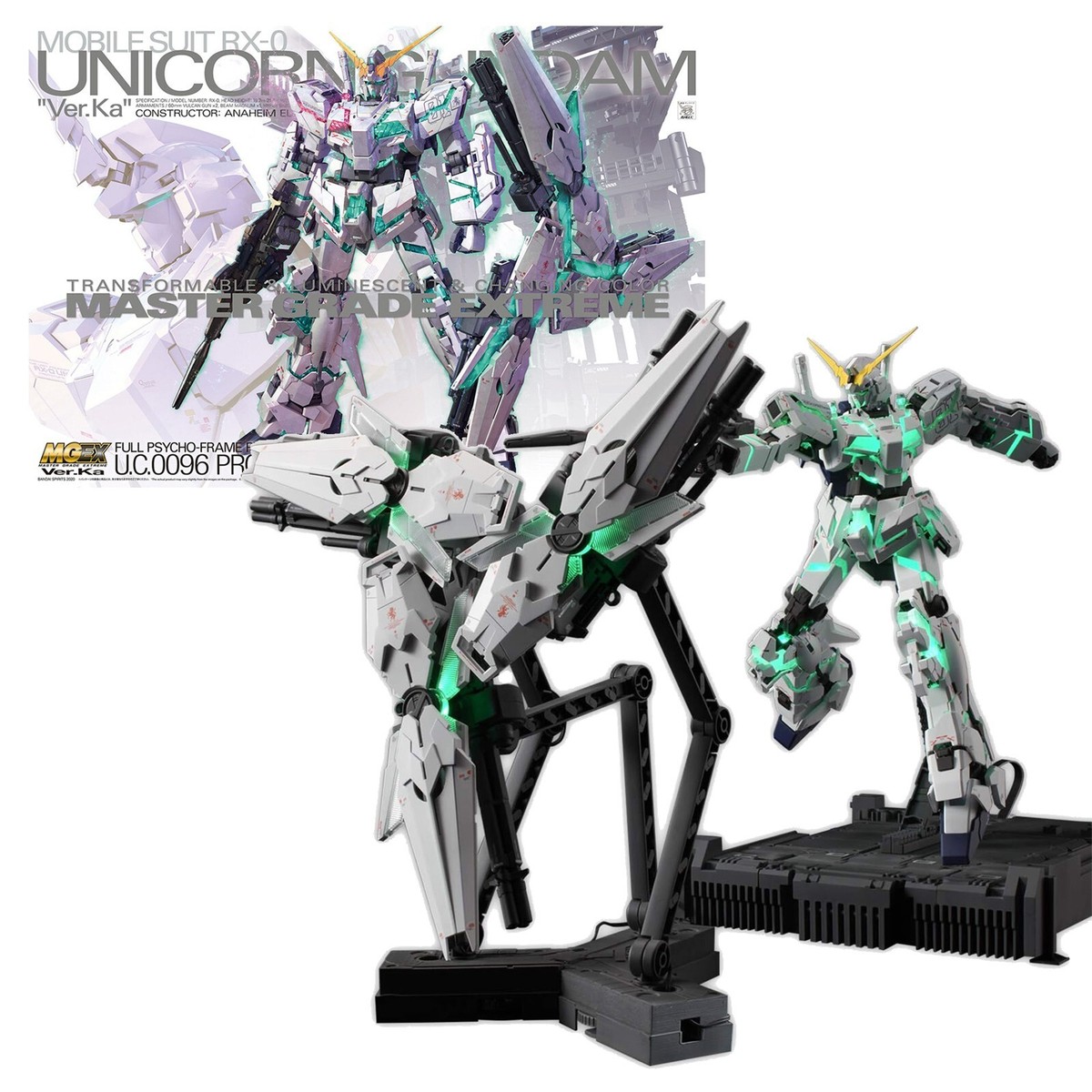 BANDAI - ＭＧＥＸ　１／１００　ユニコーンガンダム　Ｖｅｒ．Ｋａ MGEX 1/100 ユニコーンガンダム Ver.Ka｜バンダイ ホビーサイト
