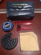 Vintage SCHMOLL Shoe Shine Travel Kit