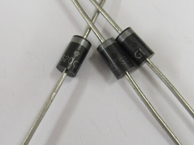 20 Stück/pcs- SB320 GI Schottky Diode - 3.0A 20V Barrier Rectifier DO201AD