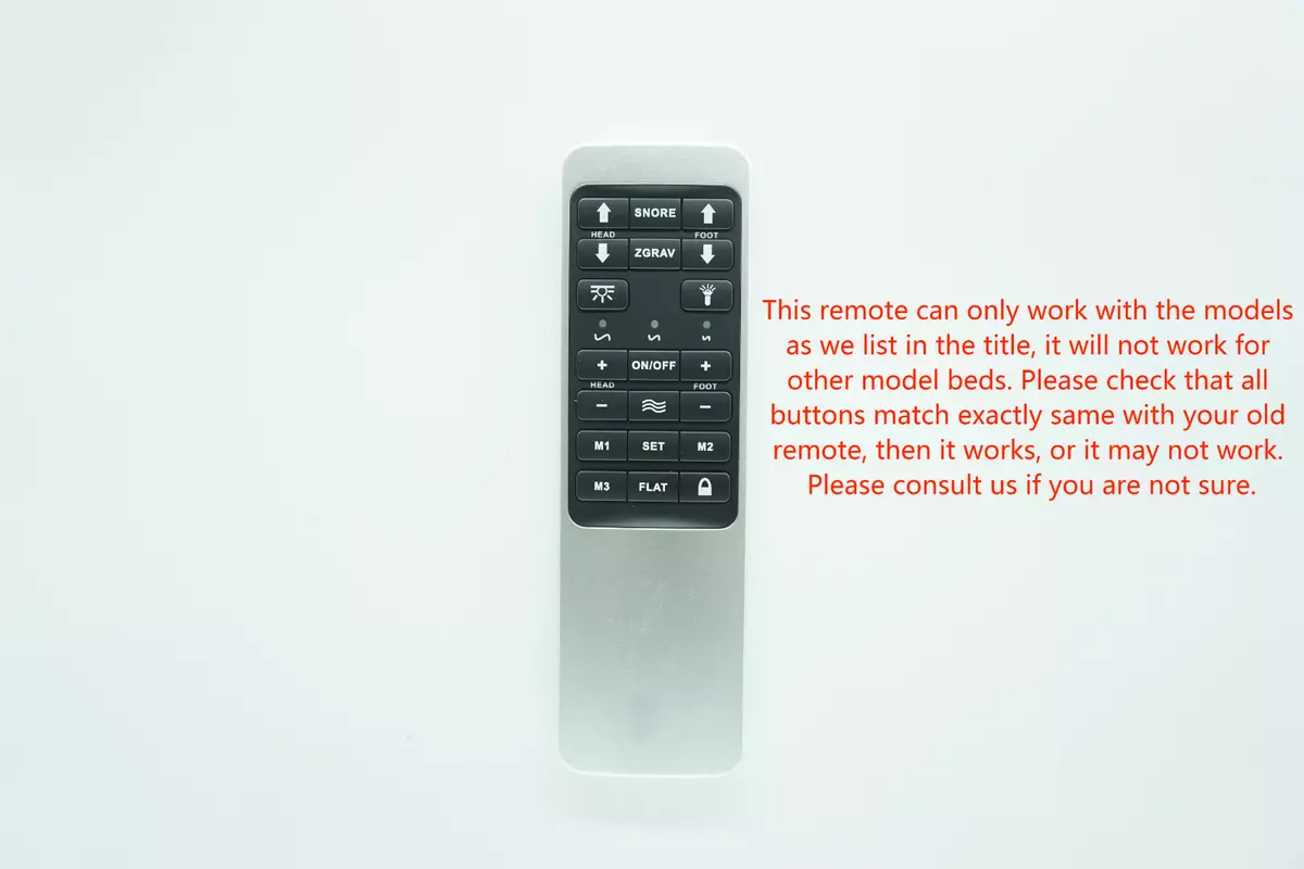 Remote Control For Mattress Firm 600 Adjustable Base Bed eBay