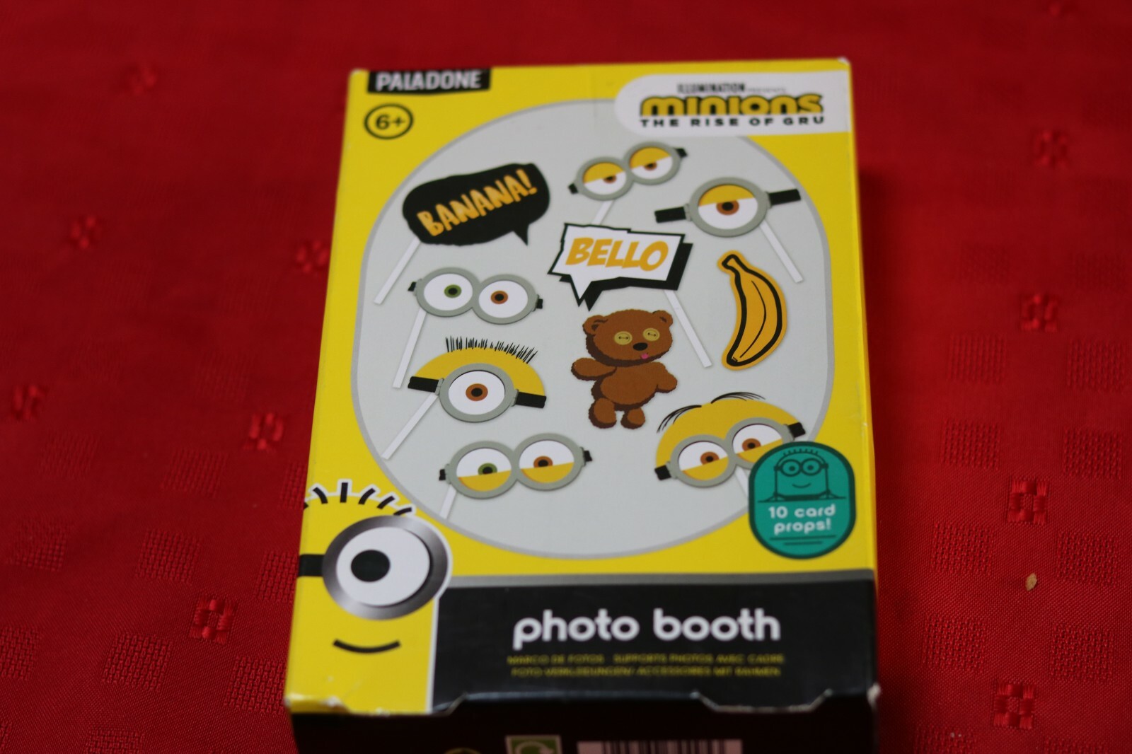 Minions - The Rise of Gru - Photo Booth - 10 Card Props - Paladone - NEW