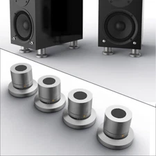 4pcs HiFI Speaker Isolation Feet Amp Chassis Stand Pad Ceramic Bead Anti-shock
