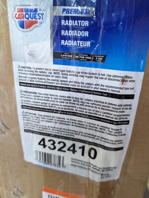 CarQuest 432410 Radiator For Ford Crown Victoria Town Car Grand Marquis (G35BAW)