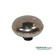 MANOPOLA IN ACCIAIO INOX PER FORNO CUCINA SMEG 694974548 ORIGINALE