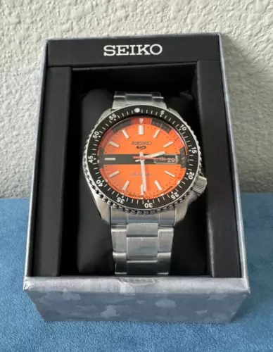Seiko 5 Sports Special Edition Stainless Steel Watch for Men SRPK11
