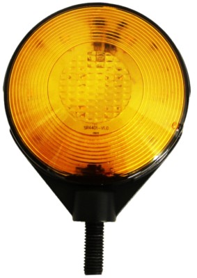 New LED Amber Flashing Light with Built-In Flashing Unit