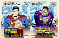 Hot Wheels ~ BIZARRO ~ Lot Of 2 ~ DC COMICS ORIGINALS ~ 1:64 ~2011/12~New~NM