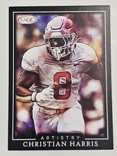 2022 SAGE Artistry #9 Christian Harris Alabama Crimson Tide