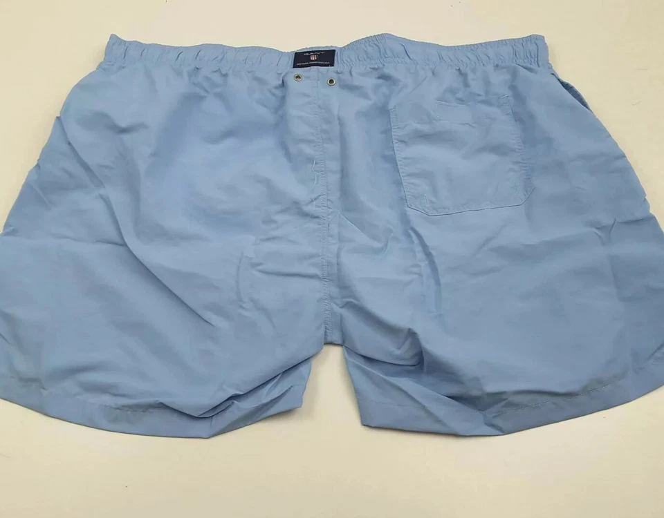 Bermuda de natação GANT masculina clássica 6201 Capri azul tamanho 4XL - Imagem 4 de 4