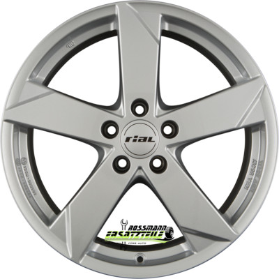 Rial Kodiak polar-silber 6.5x16 ET50 - LK5/112 ML57.1 Felge Alu