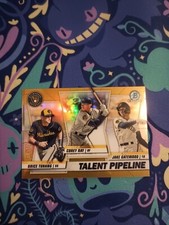 2020 TURANG RAY GATEWOOD BOWMAN CHROME TALENT PIPELINE GOLD #D/50 CARD BREWERS