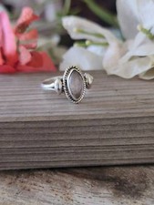 Rainbow Moonstone Ring,925 Sterling Silver Ring,Handmade Ring,All Sizes 3 to 14