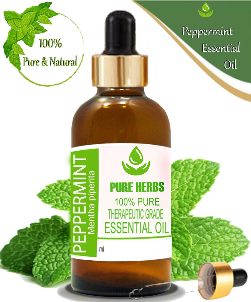 Pure Herbs Peppermint 100%  Pure & Natural Mentha piperita Essential Oil